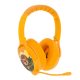 BuddyPhones kids headphones wireless Cosmos Plus ANC (Yellow)