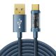 Cable to USB-A / Surpass / Type-C / 3A / 1.2m Joyroom S-UC027A12 (blue)