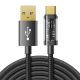 Data Cable to USB-A / Type-C / 3A / 2m Joyroom S-UC027A20 (black)