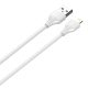 USB to Lightning cable LDNIO LS541, 2.1A, 1m (white)