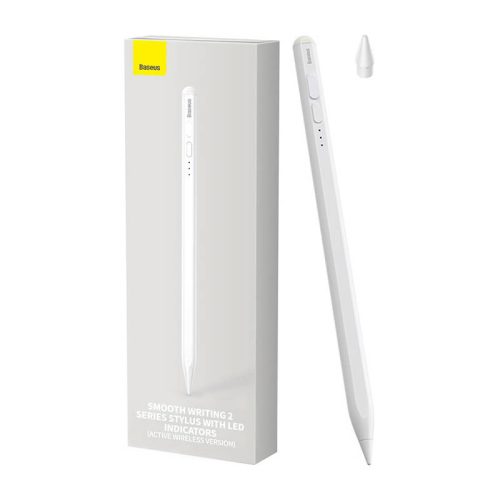 Baseus Smooth Writing 2 Stylus Pen with LED Indicators(white)