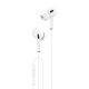 In-ear headphones, wired Foneng T33, mini jack 3.5mm, microphone (white)