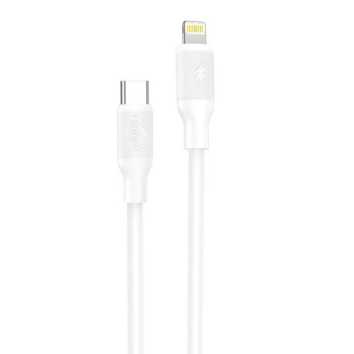 USB cable for Lightning Foneng X80, 27W, 1m (white)