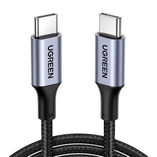 Ugreen US557 USB-C to USB-C cable, 100W, 5A (black)