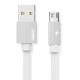 Cable USB Micro Remax Kerolla, 1m (white)