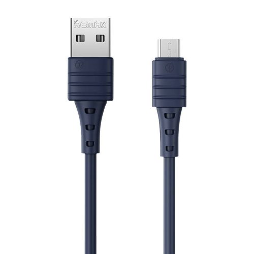 Cable USB Micro Remax Zeron, 1m, 2.4A (blue)