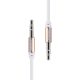 Mini jack 3.5mm AUX cable Remax RL-L100 1m (white)