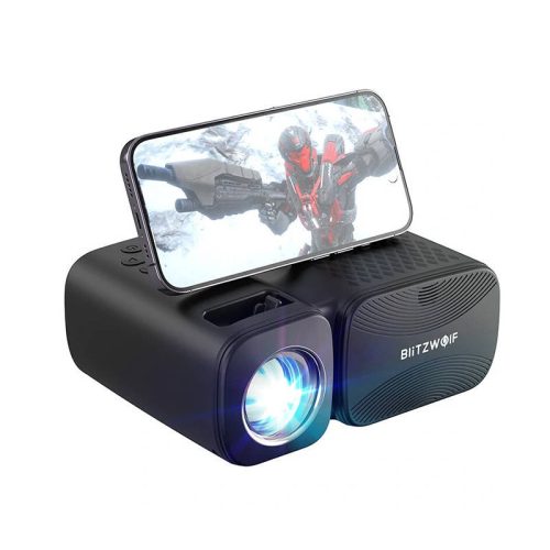 BlitzWolf BW-V3 Mini LED beamer / projector, Wi-Fi + Bluetooth (black)