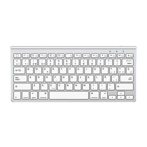 Omoton KB088 Wireless iPad keyboard with tablet holder (silver)