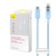 Fast Charging cable Baseus USB-C to Lightning  Explorer Series 2m, 20W (blue)