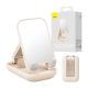 Folding Phone Stand Baseus with mirror (baby pink)