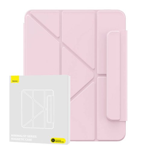 Baseus Minimalist mágneses tok Pad 10.2″ (2019/2020/2021)(baby pink)