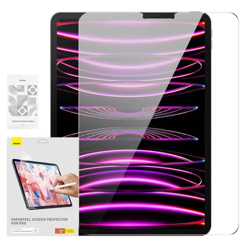 Baseus Paperfeel film For Pad Pro (2018/2020/2021/2022) 11″ /Pad Air4/Air5 10.9″, Clear