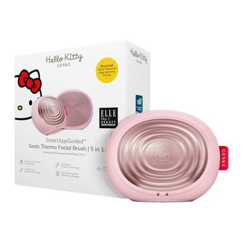 Sonic Thermo Facial Brush 5in1 Geske with APP (hello kitty pink)