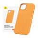 Phone Case for iPhone 15 ProMax Baseus Fauxther Series (Orange)