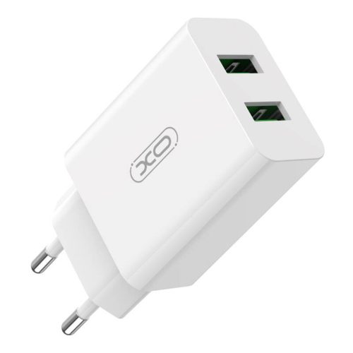 Wall charger XO L119 2x USB-A , 18W (white)