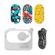 Protective Case Sunnylife for Insta360 GO 3 White with stickers