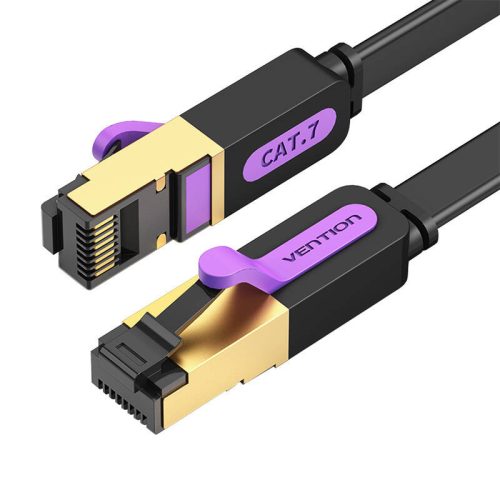 Flat UTP Category 7 Network Cable Vention ICABH 2m Black