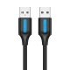 USB 2.0 cable Vention COJBC 0.25m Black PVC