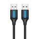 USB 2.0 cable Vention COJBI 3m Black PVC