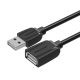 USB 2.0 extender Vention VAS-A44-B050 0.5m Black