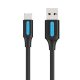 USB 2.0 A to USB-C 3A Cable Vention COKBI 3m Black