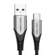 USB 2.0 A to USB-C 3A Cable Vention CODHI 3m Gray