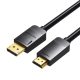 DisplayPort to HDMI Cable 3m Vention HADBI (Black)