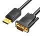 DisplayPort to VGA Cable 3m Vention HBLBI (Black)