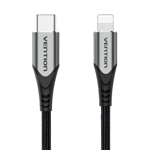 USB 2.0 to Lightning Cable Vention TACHH 2m Gray