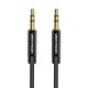 Vention BAGBD 3.5mm 0.5m Black Metal Audio Cable