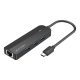 USB-C to 3x USB 3.0, RJ45, Micro-B Hub Vention TGPBB 0.15m Black