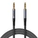 Joyroom SY-A08 AUX cable 3.5mm mini jack to 3.5mm mini jack, braided, 1.2m (black)