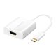 USB-C to HDMI 1.4 Adapter UGREEN 40273, 4K (white)