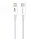 USB-C cable for Lighting Foneng X31, 3A, 1m (white)