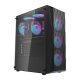 Computer case Darkflash DK352 MESH + 4 aRGB fans (black)