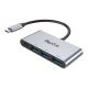 RayCue 4-in-1 hub USB-C to 3x USB-A 3.0 5Gbps + PD 3.0 100W (gray)