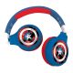 Foldable headphones 2 in 1 Avengers Lexibook