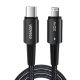 USB-C to Lightning cable, Essager, EXCTL-CG01, 20W, 1m (black)