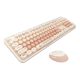 MOFII Sweet New 2.4G Wireless Keyboard + Mouse Set (Orange)