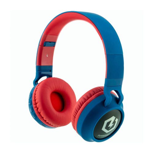 Wireless Headphones PowerLocus Buddy Kids (Navy Red)