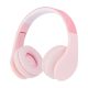 PowerLocus P1 wireless headphones for kids (pink)