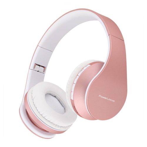 PowerLocus P1 wireless headphones (rose gold)