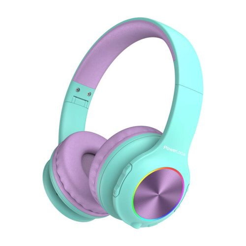 Wireless Headphones for kids PowerLocus PLED (blue&purple)