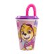 Water Cup with Straw for Kids STOR 74530 430 ml Paw Patrol Skye (pink)