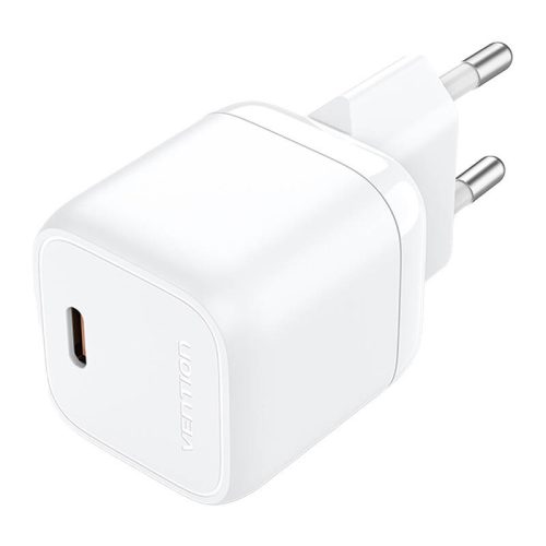 Vention FAKW0-EU USB-C GaN power charger (30W) (white)