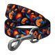 Nylon dog leash, pattern ''Oranges'' length 122 cm Waudog