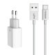 Mcdodo USB Dual Charger CH-6721 (EU) Type-C 1m Travel set (white)