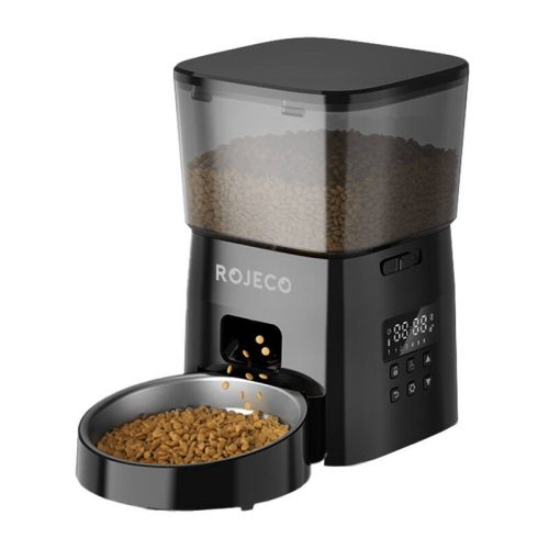 Rojeco 2L Automatic Pet Feeder Button Version