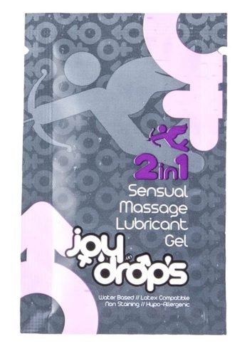 2 in 1 Sensual Massage Lubricant Gel - 5ml sachet